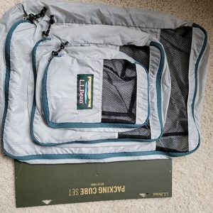 Nwt LL Bean Packing Cubes